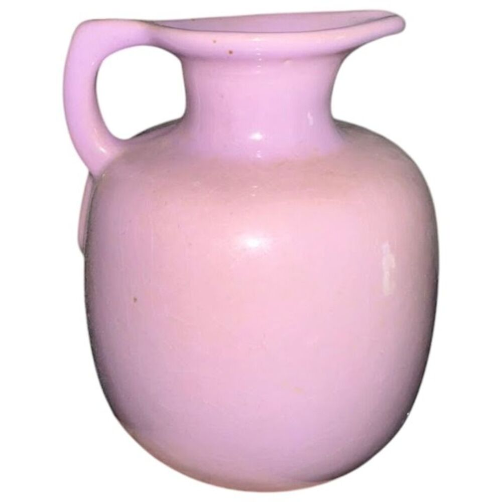 Vintage Fuchsia Pink/Purple Frankoma #833 Stoneware Jug - HARD to find